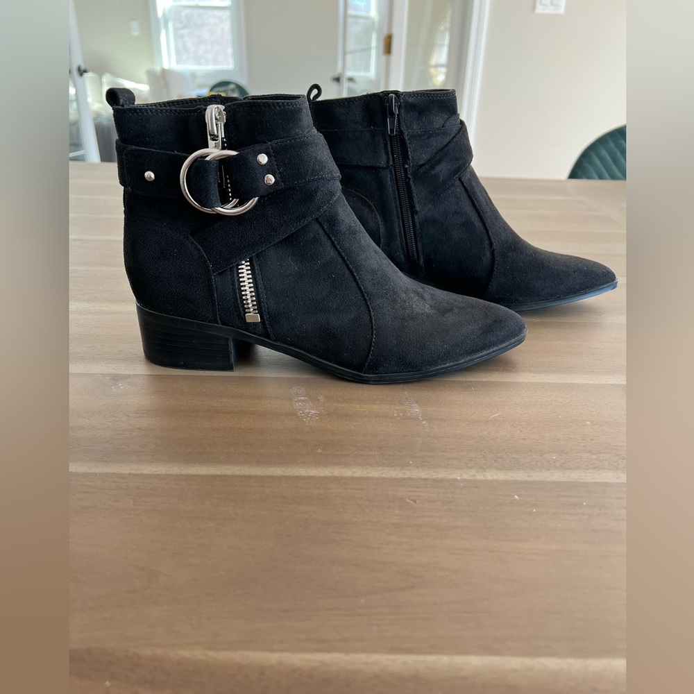 Women’s Nine West Suede Black Bootie